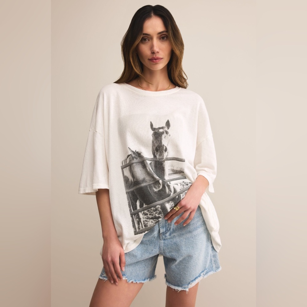 Z Supply Diamond Ranch Tee - Picture 2 of 9